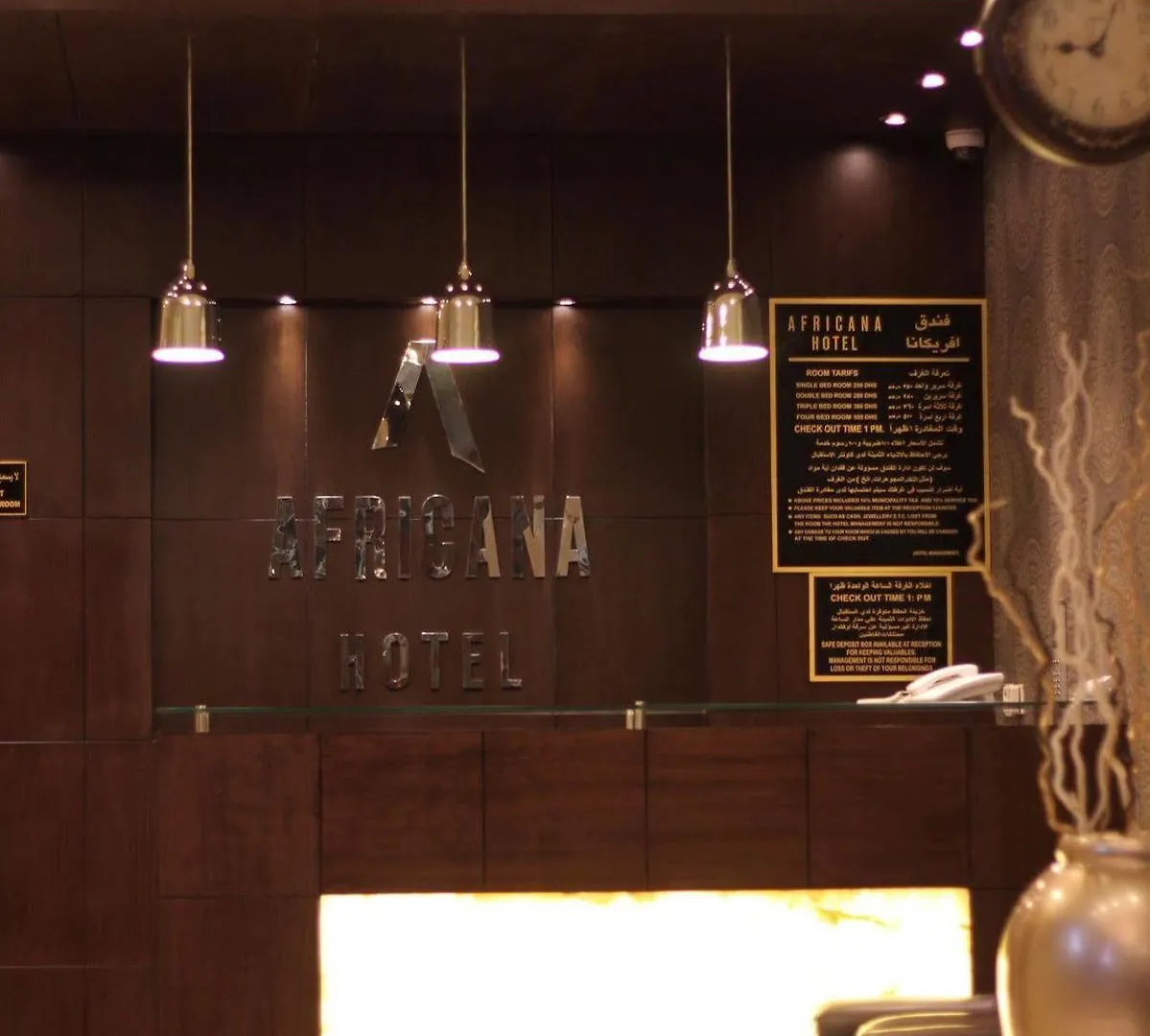 Africana Hotel Dubai Vereinigte Arabische Emirate